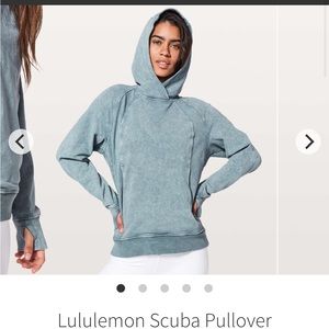 Lululemon Scuba Pullover sz 10 🩵
